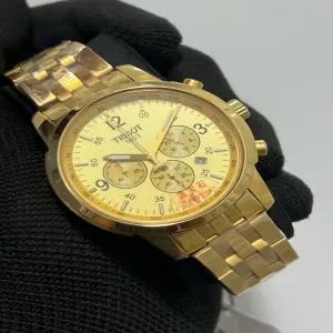 GOLD Mens Casual Fashion business Watch