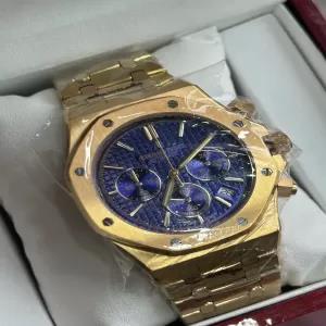 Gold Mens Fashion Luxury Ap Watch