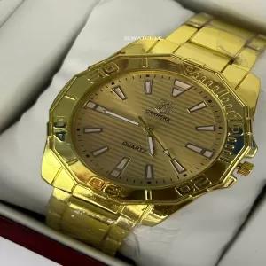 Gold Mens Fashion Tag Watch Boys Gift