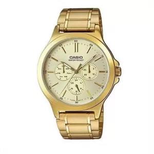 Gold MTP-V300G-9AUDF Mens Casual Watch