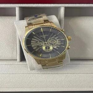 Gold NEW MEN BOYS FASHION CASUAL WATCH