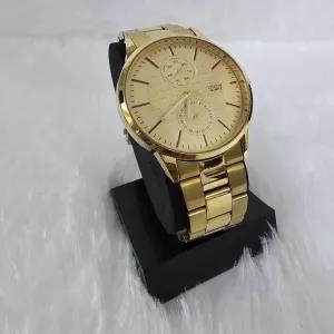 Gold New Mens And Boys Casual Citizen Chronograph Working W