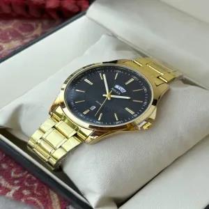 Gold New Mens And Boys Casual Rolex Watch