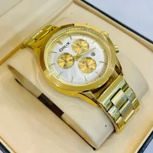 Gold New Mens And Boys Silver/Gold Watch
