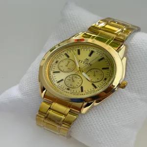 Gold New Mens Boys Casual Fashion Watch