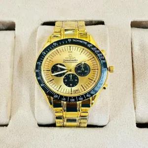 Gold New Mens Boys Casual Fashion Watch