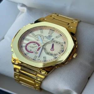 Gold New Mens Boys Casual Fashion Watch