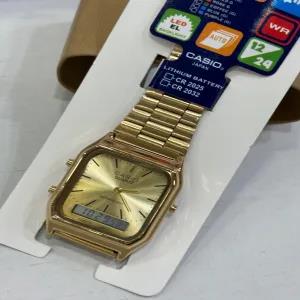 Gold New Mens Boys Casual Watch