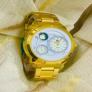 GOLD New Mens Boys Fashion Orix Brand Watch