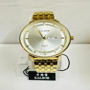 Gold New Mens Boys Fashion Watch