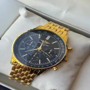 Gold New Mens Boys Fashion Watch