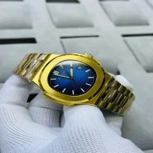 Gold New Mens Casual Automatic Patek Philippe Watch