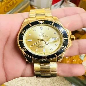 GOLD New Mens Casual Rolex Watch
