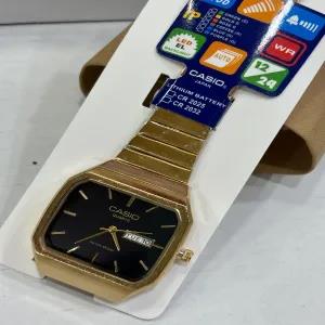 Gold New Mens Casual Wristwatch