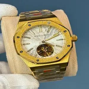 Gold New Mens Twotone/silver/Gold Automatic Watch