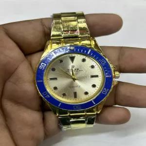 Gold New Rolex Casual Boys Watch