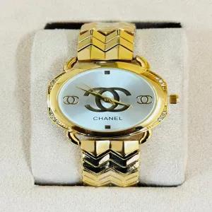 Gold New Womens Casual Gold/Silver Watch