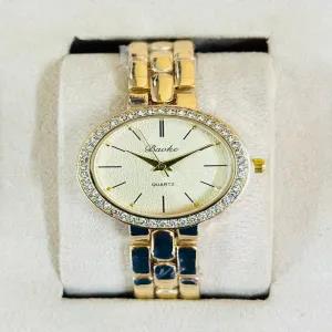 Gold New Womens Casual Gold Watch