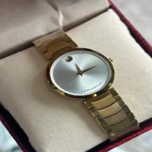 gOld Simple Mens Boys Casual Movado Wristwatches