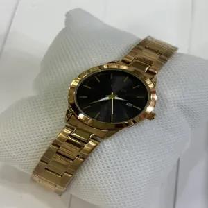 Gold Womens Casual Watch
