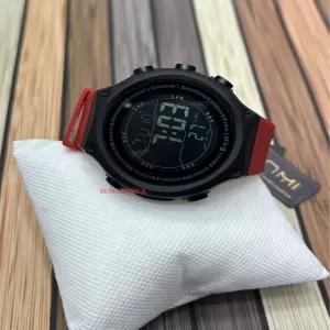 Bnmi Red Boys Sports Casual Watch