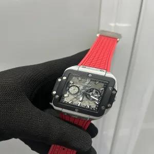 Red Mens Boys Casual Fashion Watch