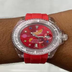 Red Mens Watch