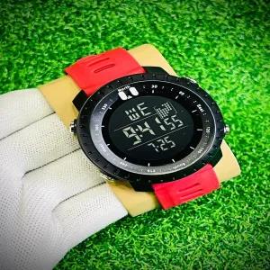 Red New Boys Casual Sports Watch