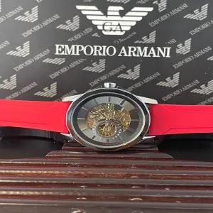 Red New Mens Casual Automatic Watch
