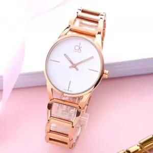 Rose Gold CKB Ladies Bracelet Fashion Stainless Steel Watch