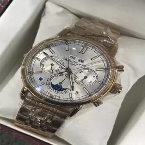 Rose Gold Mens business Watch