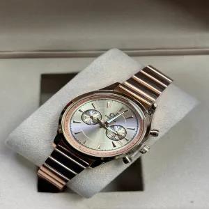 Rose Gold New Womens Casual Rose Gold/Black Watch