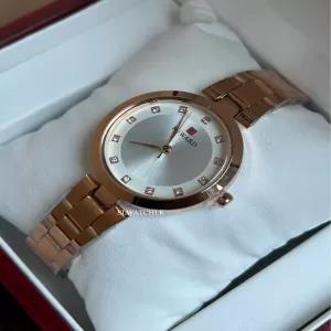 Rose Gold Womens Casual Watch