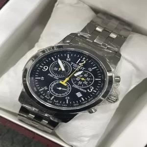 Generic Silver Mens Business Watch