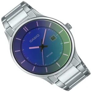 Silver Analog MTP-E605D-2E For Mens