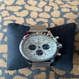 Silver Breitling Watch