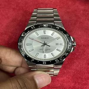 Silver C A S I O Watch