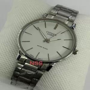 Silver Citizen Casual Mens Fashion Watch