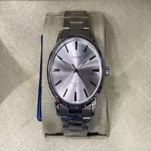 Silver Luxury Mens Quartz Wrist business Watch