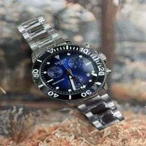 SILVER Luxury Watch for Men Stainless Steel Fashion Watch