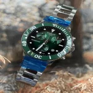 Silver Luxury Watch for Men Stainless Steel Fashion Watch