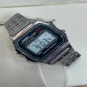 Silver Men Casual Digital Watch