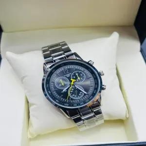 silver Mens Boys Fashion I Watch
