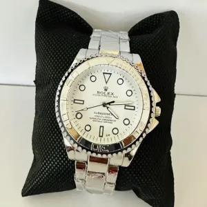 Silver Mens Boys Fashion Rolex New Design Watch