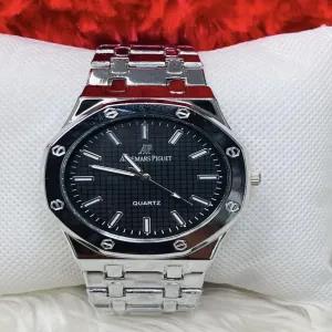 SILVER Mens Casual AP Watch FashionBoys
