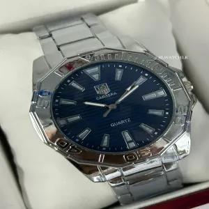 Silver Mens Casual Boys Fashion Watch