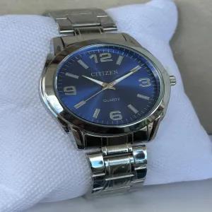 Silver Mens Casual Silver Watch