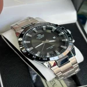 Silver Mens Casual Silver Watch