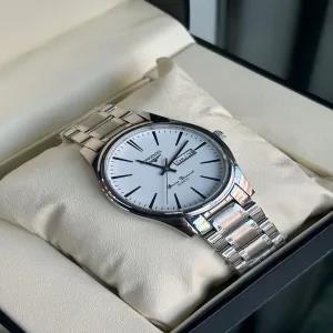 Silver Mens Casual Simple Silver/Two tone Watch
