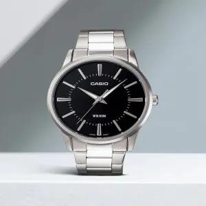 Silver Mens Casual Simple Wrist Watch